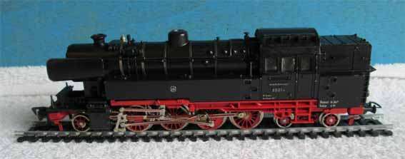 2-8-4 STEAM LOCOMOTIVE by FLEISCHMAN in "HO".