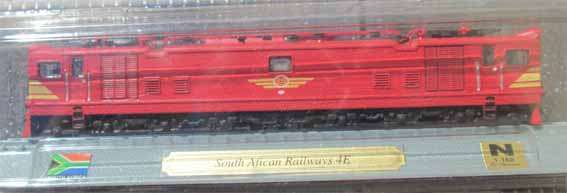 SAR 4E DIE CAST STATIC DISPLAY MODEL in N SCALE (1:160)