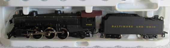 MEHANO AMERICAN STEAM LOCO, STANDARD PACIFIC 4-6-2 in HO SCALE (BOXED)