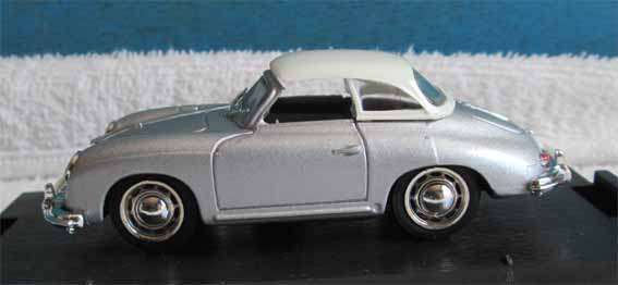 1952 PORSCHE 356 HARD TOP by BRUMM in 1/43 SCALE (NEW BOXED)