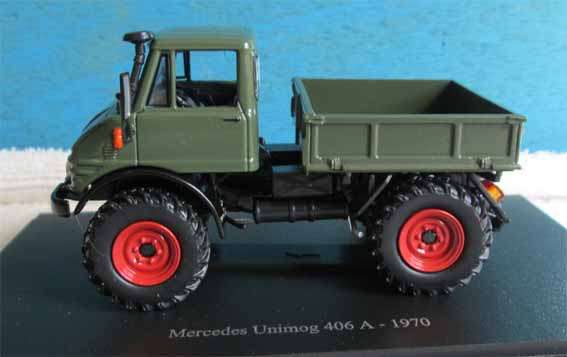1970 MERCEDES BENZ UNIMOG 406A in 1/43 SCALE (NEW BOXED)