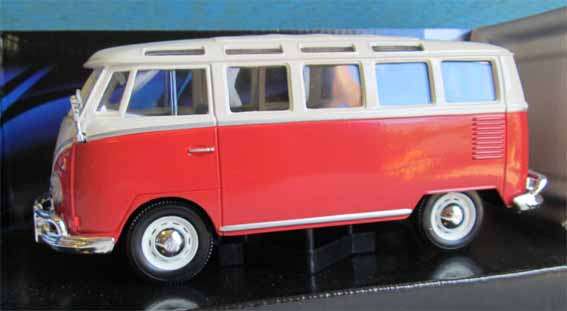 VOLKSWAGEN VAN "SAMBA" by MAISTO in 1/25 SCALE (NEW BOXED)