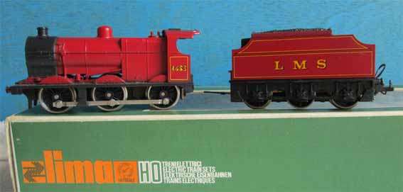 LIMA STEAM LOCO 0-6-0, LMS - TENDER DRIVE in HO SCALE (BOXED)