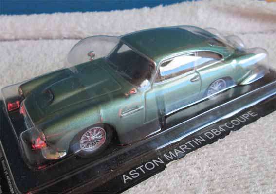 ASTON MARTIN DB4 COUPE in 1/43 SCALE (NEW CARDED)