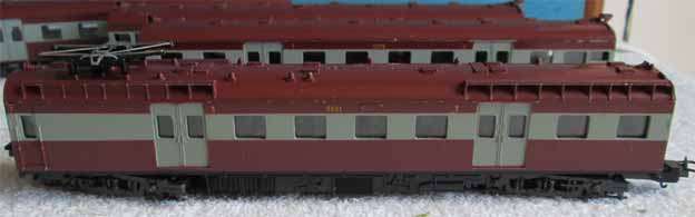 SAR SUBURBAN SET OF 5 by LIMA in HO SCALE (SEE ALL FOTOS)