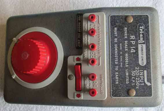 TRI-ANG - RP 14 TRANSFORMER/CONTROLLER
