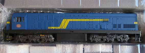 FRATESCHI - SAR DIESEL LOCO CLASS 34 BLUE TRAIN in HO SCALE (NEW BOXED)