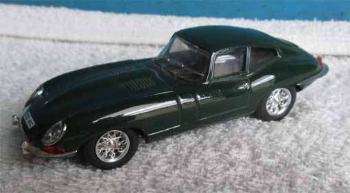 MODEL BOX - JAGUAR E TYPE, MADE IN ITALY in 1/43 SCALE