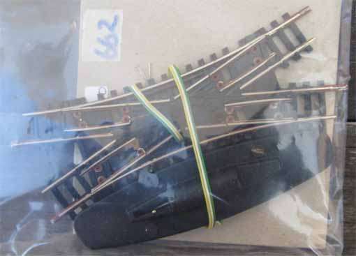 MINITRIX N SCALE ELECTRIC DOUBLE SLIP POINTS - WORKING CONDITION