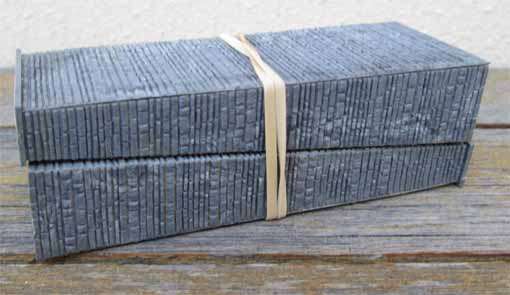 N SCALE BRIDGE SUPPORTS X 2 - H - 100mm