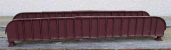 N SCALE LOW SIDED MEDIUM LENGTH BRIGDE - SINGLE ROAD