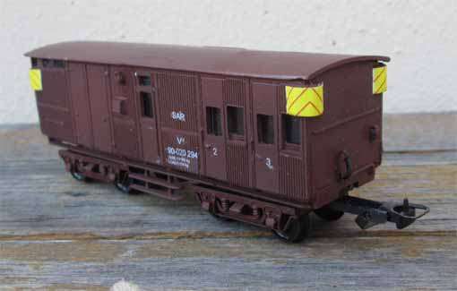 SAR V-7 SHUNTERS VAN by PENNING MODELS in HO SCALE (NEW BOXED))
