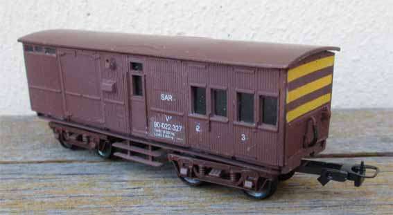 SAR V-7 SHUNTERS VAN by PENNING MODELS in HO SCALE (NEW BOXED)