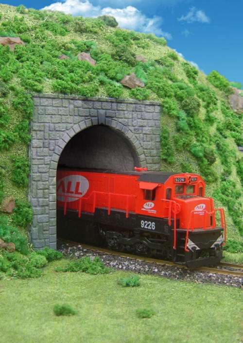 FRATESCHI HO SCALE - 2 PACK TUNNEL PORTAL (NEW BOXED)