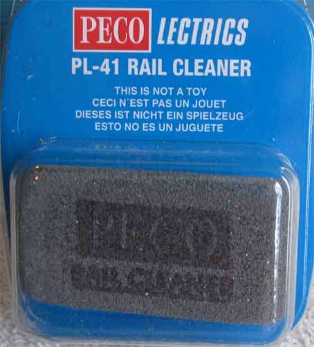 PECO - TRACK CLEANING RUBBER (NEW CARDED)