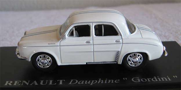 RENAULT DAUPHINE "GORDINI" by UNIVERSAL HOBBIES in 1/43 SCALE (NEW BOXED)