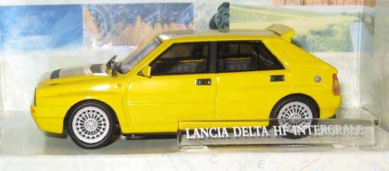 LANCIA DELTA HF INTERRALE by CARARAMA in 1/43 SCALE (BOXED)