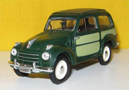 FIAT 500 BELVEDERE by NOREV in 1/43 SCALE (NEW BUBBLE BOXED)