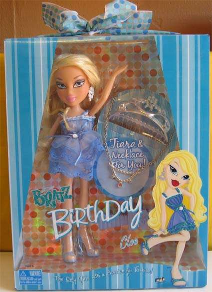 BRATZ - CLOE, BIRTHDAY (BOXED)