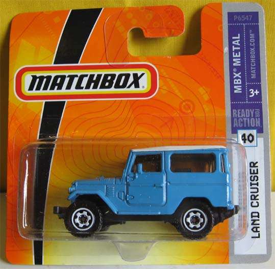1968 TOYOTA LANDCRUISER by MATCHBOX (NEW CARDED)