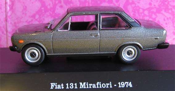 1974 FIAT 131 MIRAFOIRI by STARLINE MODELS in 1/43 SCALE (NEW BOXED)
