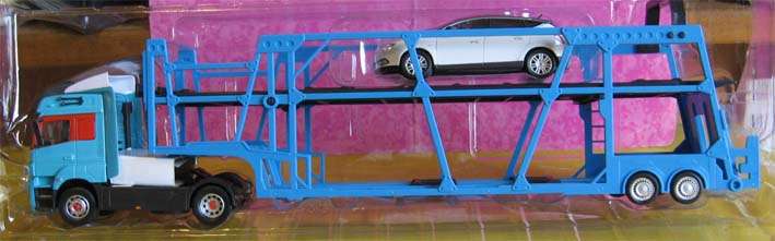 VOLVO CAR TRANSPORTER by CARARAMA in 1/43 SCALE (NEW BOXED)