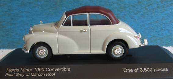 MORRIS MINOR 1000 CONVERTIBLE by VANGUARDS in 1/43 SCALE (NEW BOXED)