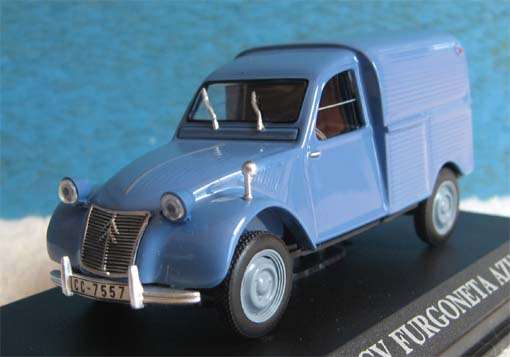 1959 CITROEN 2CV FURGONETA AZU in 1/43 SCALE (NEW BOXED)