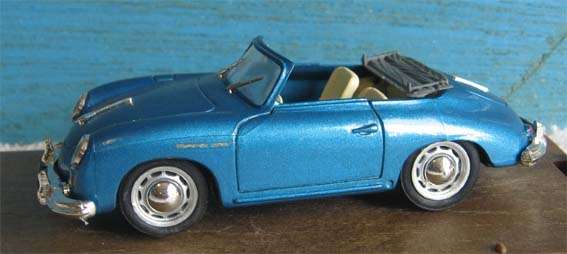 1950 PORSCHE 356 ROADSTER by BRUMM in 1/43 SCALE (BOXED)
