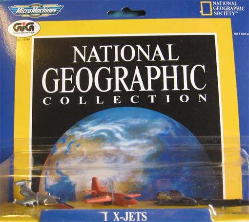MICRO MACHINES - NATGEO COLLECTION - X-JETS