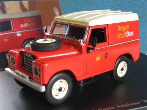 1978 LAND ROVER SERIES III - ROYAL MAIL by UNIVERSAL HOBBIES in 1/43 SCALE (NIB)