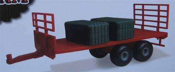 FLAT BED TRAILER by BRITAINS in 1/16 SCALE (NIB)