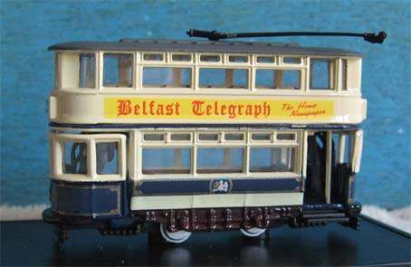 BELFAST TRAM by OXFORD in "N" SCALE (NIB)