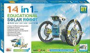 DIY - 14 in 1 Solar Powerd Robot Kit