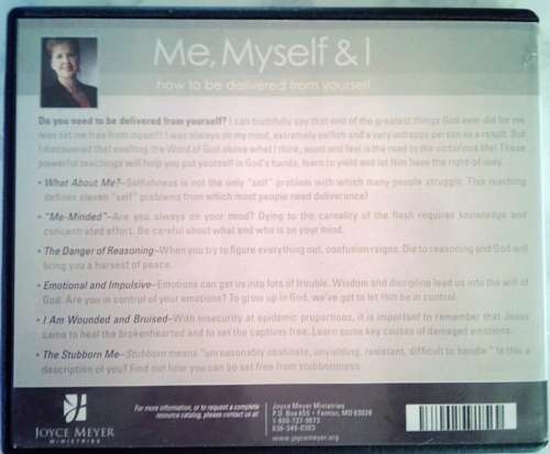 Audiobook - Me, Myself and I - Joyce Meyer