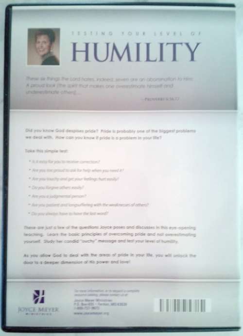 Testing your Level of Humility - Joyce Meyer