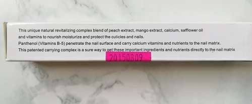 Natural Oil and Vitamin Cuticle Revitalizing Pen