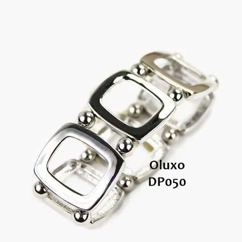 Square Link Silver Bracelet