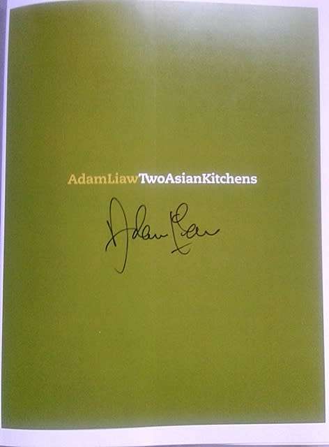 Adam Liaw - Signed Copy - Two Asian Kitchens