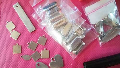 Complete Metal Stamping Kit with 2 Letter Sets and lots of Accessories