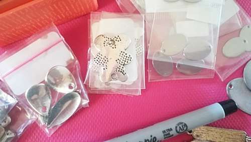 Complete Metal Stamping Kit with 2 Letter Sets and lots of Accessories