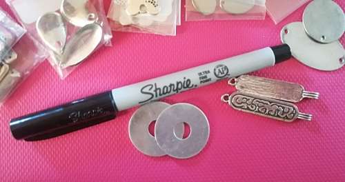 Complete Metal Stamping Kit with 2 Letter Sets and lots of Accessories