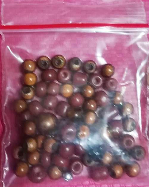 Mixture of Brown/Beige Beads