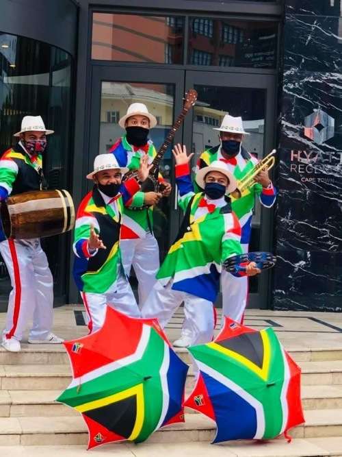 South African Flag Sunbrella