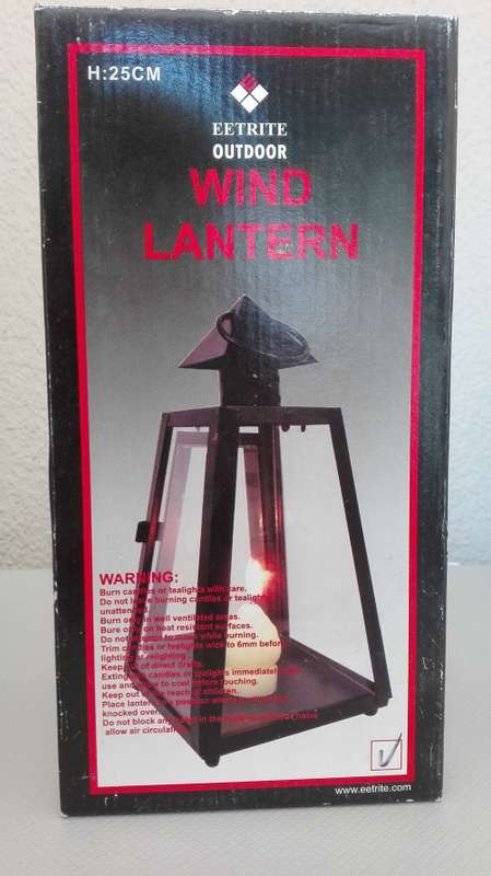 Wind Lantern H25cm