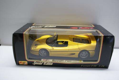 Ferrari F50  1:18 Yellow Maisto Model:31823
