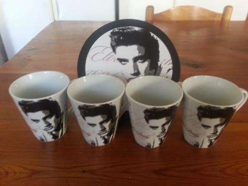 ELVIS PRESLEY CUPS IN HAT BOX