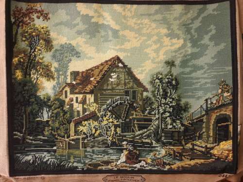 Mill on the Stream Tapestry