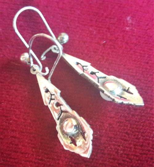 Antique marcasite earrings