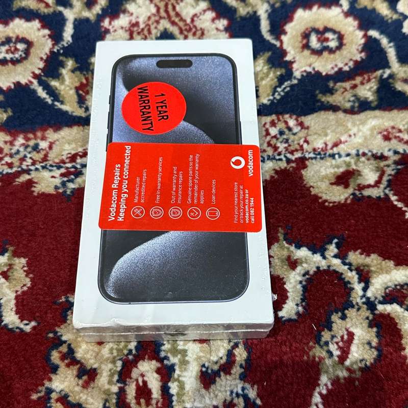 iPhone 15 Pro 128GB Blue titanium Brand new sealed